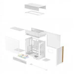 Корпус Deepcool CL660, R-CL660-WHNNA0-G-1 (Mid-Tower)