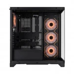 Корпус 1STPLAYER Mi8 Black Mi8-BK-3FC7R-1FC7 Mid-Tower