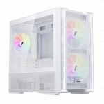 Корпус 1STPLAYER AU6 White AU6-WH-2FA7-14-W-2FA7R-W-1FA7-W Mini-Tower