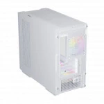 Корпус 1STPLAYER AU6 White AU6-WH-2FA7-14-W-2FA7R-W-1FA7-W Mini-Tower