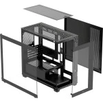 Корпус Ocypus Gamma C52 BK Gamma-C52-BKD000XX-GL Mini-Tower