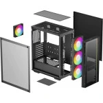 Корпус Deepcool MATREXX 55 V4 C Black R-MATREXX55-BCADA4-G-4 Mid-Tower