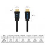 Кабель интерфейсный TeslaSmart Кабель HDMI 3m, V2.0, 4K@60Hz TeslaSmart 0012777