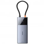 Док-станция Baseus Metal Gleam Series II 6-in-1 Grey B00061802813-00