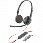 Наушники Poly Blackwire 3225 USB-A/C 8X229AA