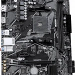 Материнская плата Gigabyte B450M H ARGB|| Micro-ATX, AMD AM4