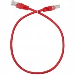 Патч-корд Aopen UTP кат.5е 0,5м красный ANP511_0.5M_R