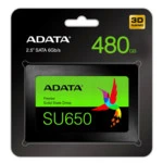 Внутренний накопитель ADATA SU650 ASU650SS-480GT-R SSD (твердотельные), 480 ГБ, 2.5 дюйма, SATA