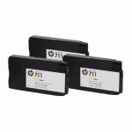 Струйный картридж HP 711 упаковка из 3шт. желтые CZ136A