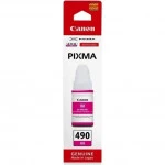 Струйный картридж Canon Чернила GI-490M для PIXMA G1400/2400/3400 пурпурные 0665C001