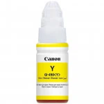 Струйный картридж Canon Чернила GI-490Y PIXMA G1400/2400/3400 жёлтые 0666C001