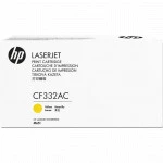 Тонер HP 654A CF332AC желтый для CLJ Ent M651n/M651dn/M651xh/M680dn