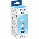 Струйный картридж Epson T09C 108 с светло-голубыми чернилами для L8050/L18050 70 мл C13T09C54A