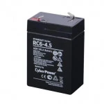 Сменные аккумуляторы АКБ для ИБП CyberPower RC 6-4.5 (6 В)