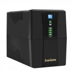 Источник бесперебойного питания ExeGate BNB-850.LED.AVR.4C13.RJ.USB EP285472RUS 850 ВА, 480 Вт