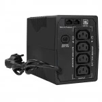 Источник бесперебойного питания ExeGate BNB-850.LED.AVR.4C13.RJ.USB EP285472RUS 850 ВА, 480 Вт