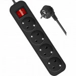 Сетевой фильтр Defender G430 3 м, 4 розетки 99338