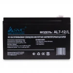 Сменные аккумуляторы АКБ для ИБП SVC AL7-12/L 12 В