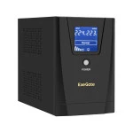 Источник бесперебойного питания ExeGate SpecialPro Smart LLB-1200.LCD.AVR.8C13.USB EP285492RUS 1200 ВА, 750 Вт