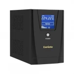 Источник бесперебойного питания ExeGate SpecialPro Smart LLB-1500.LCD.AVR.2SH.3C13.USB EX292800RUS 1500 ВА, 950 Вт
