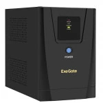 Источник бесперебойного питания ExeGate SpecialPro UNB-1200.LED.AVR.2SH.3C13 EX292793RUS 1200 ВА, 750 Вт