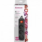 Распределитель питания Defender G330 3 м, 3 розетки 99334