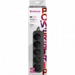 Распределитель питания Defender M530 3 м, 5 розеток 99330