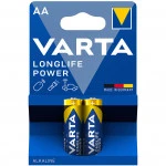 Батарейка VARTA Longlife Power Mignon 1.5V - LR6/AA 2 шт в блистере 24893
