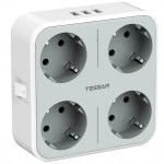 Распределитель питания Tessan TS-302-DE Grey