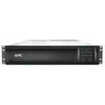 Источник бесперебойного питания APC Smart-UPS мощностью 3000 ВА, ЖК-экран, для установки в стойку высотой 2U, 230 В, с технологией SmartConnect SMT3000RMI2UC 3000 ВА, 2700 Вт