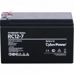 Сменные аккумуляторы АКБ для ИБП CyberPower RC12-7 (12 В)