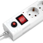 Сетевой фильтр Buro BU-SP1.8_USB_2A-W