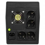 Источник бесперебойного питания Powerman Back Pro 1500 6120038 1500 ВА, 900 Вт