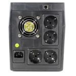 Источник бесперебойного питания Powerman Back Pro 1500Plus 1500 ВА, 900 Вт