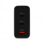 Батарейка Ttec SmartCharger Trio GAN 120W PD Travel Charger 2 USB-C+USB-A Black 2SCG04S