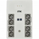 Источник бесперебойного питания ITK EST8-1000VA-1-001 1000 ВА, 600 Вт