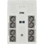 Источник бесперебойного питания ITK Electra EST8-1000VA-1-001-L 1000 ВА, 600 Вт
