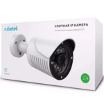 IP видеокамера Rubetek RV-3401 (Цилиндрическая, Уличная, Проводная, Фиксированный объектив, 1/4", 1 Мп ~ 1280×720 HD)