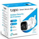 IP видеокамера TP-Link (SOHO) Tapo C320WS Цилиндрическая, Уличная, WiFi + Ethernet, Фиксированный объектив, 3.89 мм, 1/2.7", 4 Мп ~ 2560×1440 Quad HD