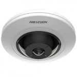 IP видеокамера Hikvision DS-2CD2955G0-ISU (Рыбий глаз, Внутренней установки, Проводная, Фиксированный объектив, 1.05 мм, 1/2.7", 5 Мп ~ 2560×1920)