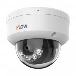 IP видеокамера iFlow F-IC-2422C2MS 311329319 Купольная, Уличная, Проводная, Фиксированный объектив, 2.8 мм, 1/2.7", 2 Мп ~ 1920×1080 Full HD