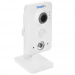 IP видеокамера Trassir TR-D7121IR1 v5 2.8 mm Кубическая, Внутренней установки, Проводная, Фиксированный объектив, 2.8 мм, 1/2.8", 2 Мп ~ 1920×1080 Full HD