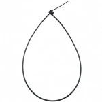 Инструмент для монтажа СКС Hyperline Стяжка нейлоновая неоткрывающаяся безгалогенная (halogen free) 300x3.6 мм полиамид 6.6 -40°C - +85°C черная (100 шт) GT-300IBC