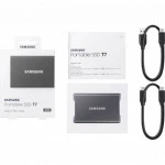 Внешние накопители Samsung External SSD T7 MU-PC2T0T/WW 2 ТБ, Интерфейс USB-C