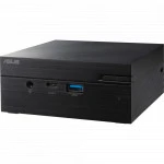 Персональный компьютер Asus Mini PC PN41-BP175MV 90MS027A-M01750 (Pentium, N6000, 1.1 ГГц, 4 Гб, SSD)