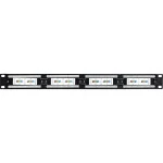 Патч-панель ExeGate EX256752RUS 24 порта, UTP, Cat. 5e