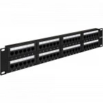 Патч-панель ExeGate EPP3-19-48-8P8C-C6-110D EX281085RUS 48 портов, UTP, Cat. 6