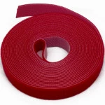 Аксессуар для кабельных сетей Hyperline Лента (липучка) в рулоне ширина 25 мм длина 5м красная WASNR-5x25-RD