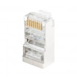 Коннектор Hyperline PLUG-8P8C-U-C6-SH-100