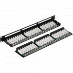 Патч-панель LANMASTER TWT-PP48/1U-U5E 48 портов, UTP, Cat. 5e